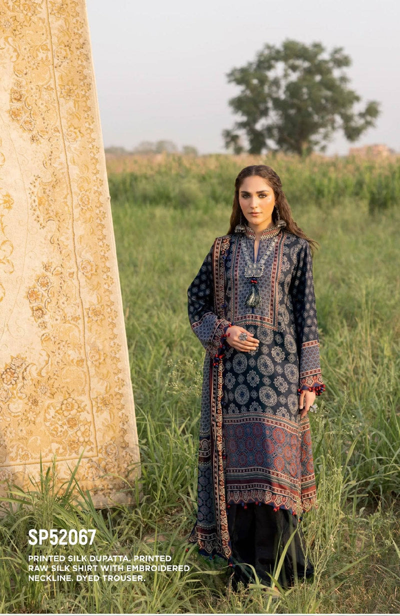 Restocked/Gul Ahmed Ajrak Collection 25/SP52067