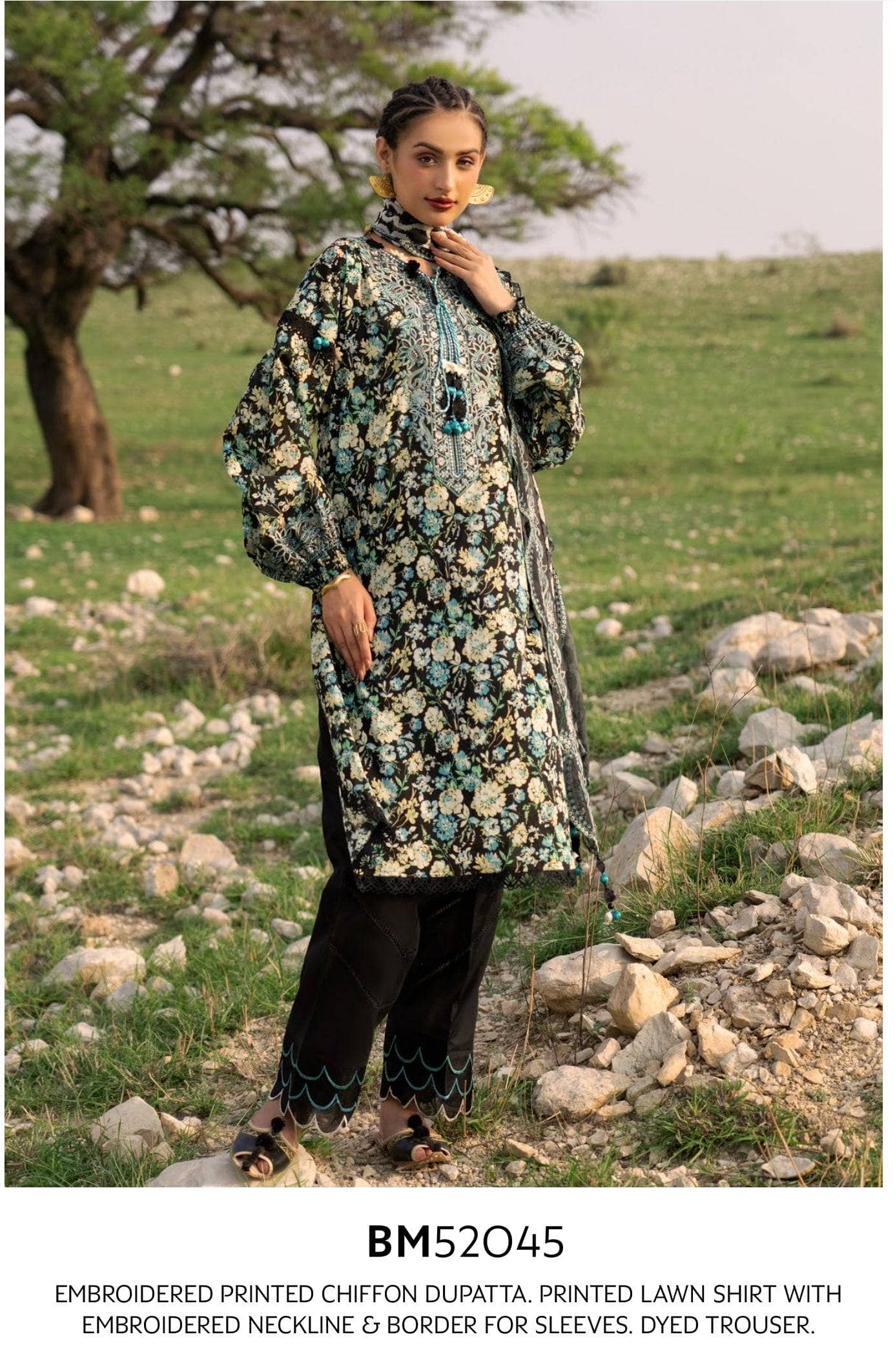 Gul Ahmed Whispers of Summer 25/BM52045