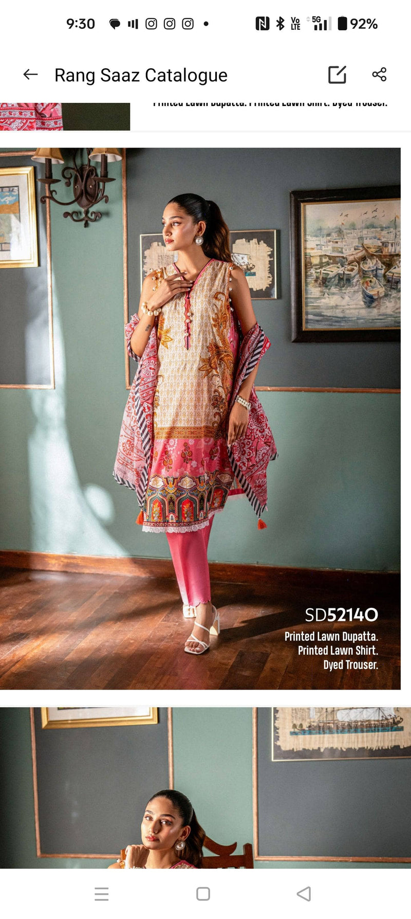 Gul Ahmed Rang Saaz/SD52140