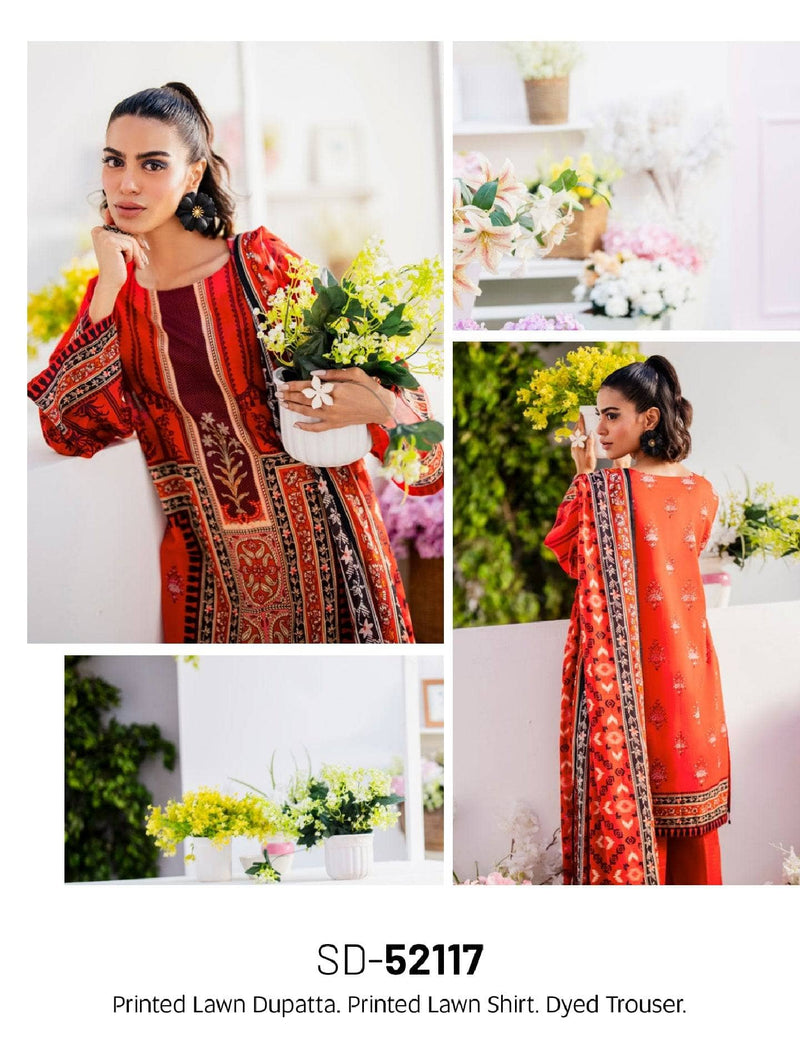 Gul Ahmed Bahara Lawn/SD52117
