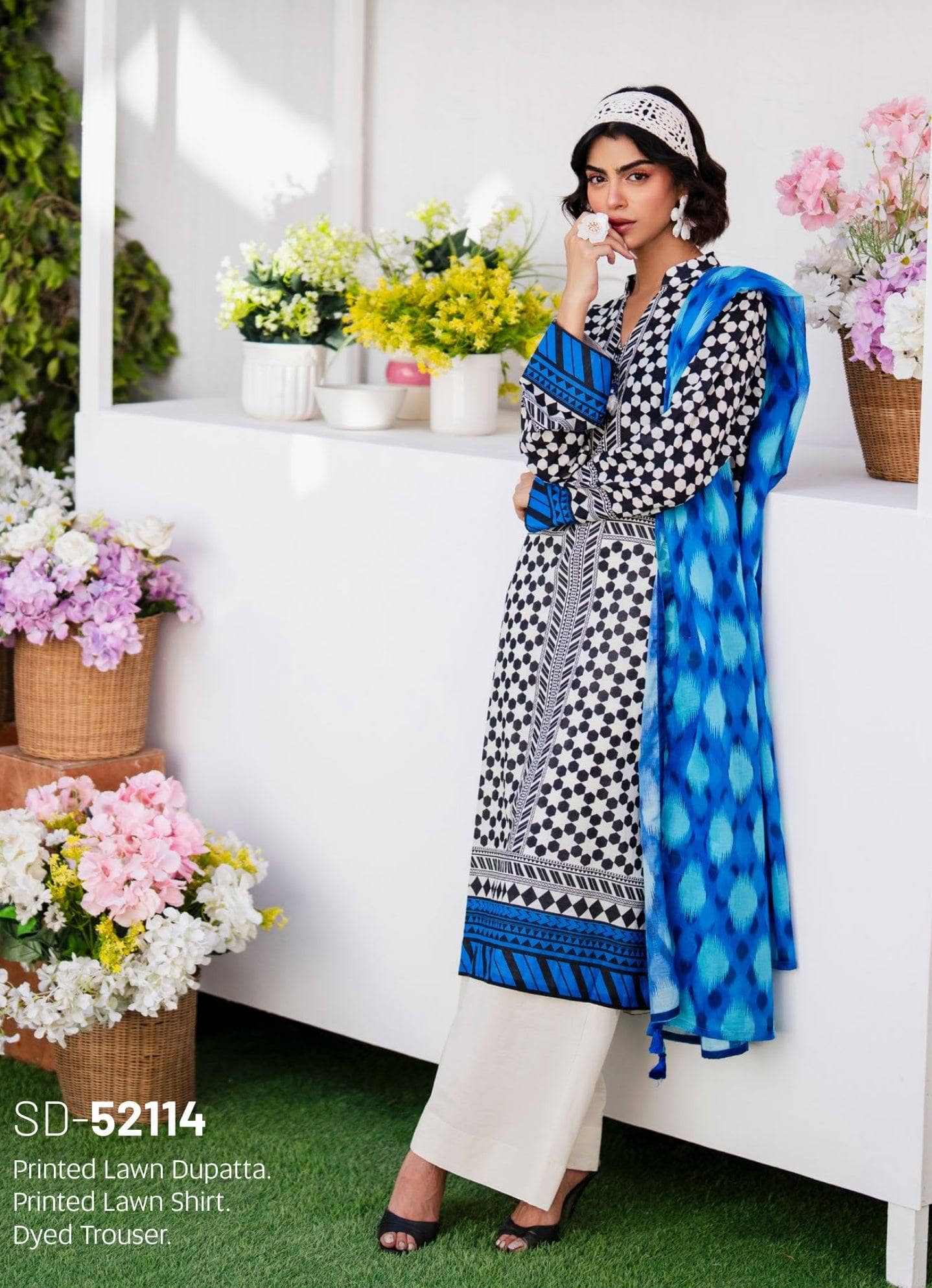 Gul Ahmed Bahara Lawn/SD52114