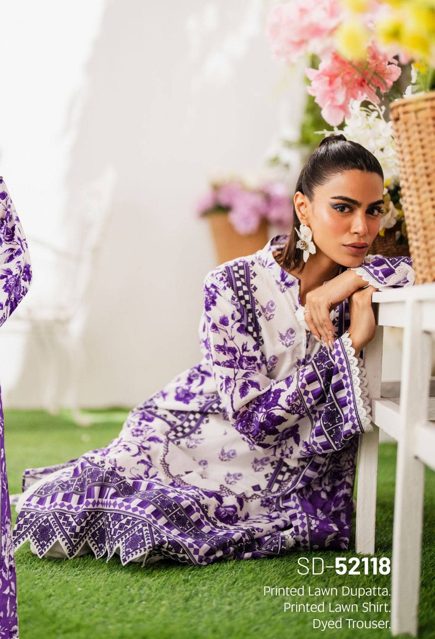 Gul Ahmed Bahara Lawn/SD52118