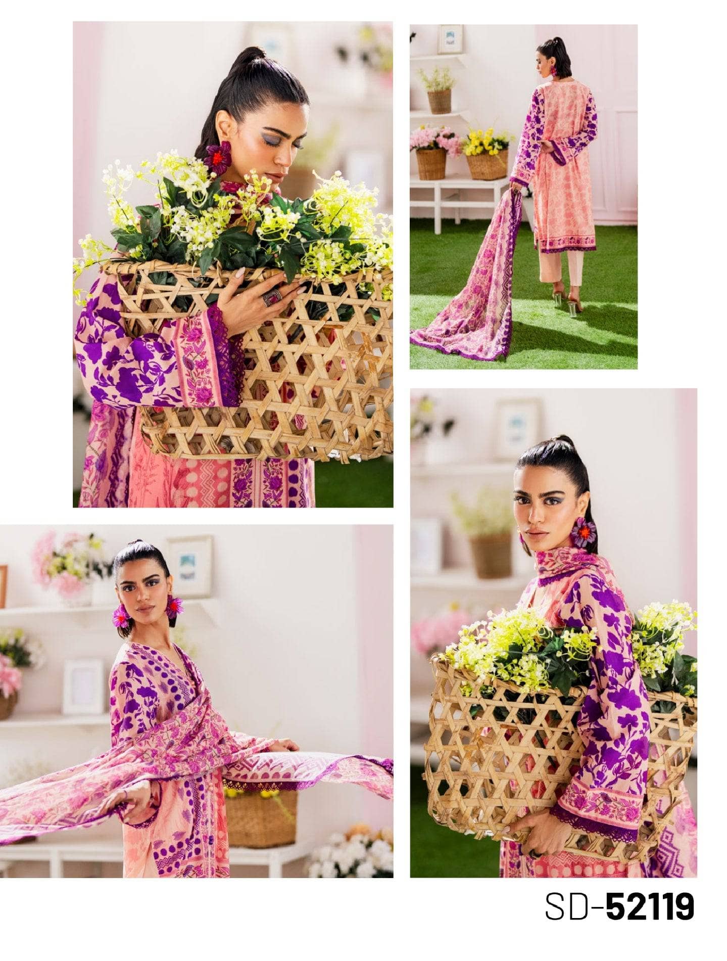 Gul Ahmed Bahara Lawn/SD52119