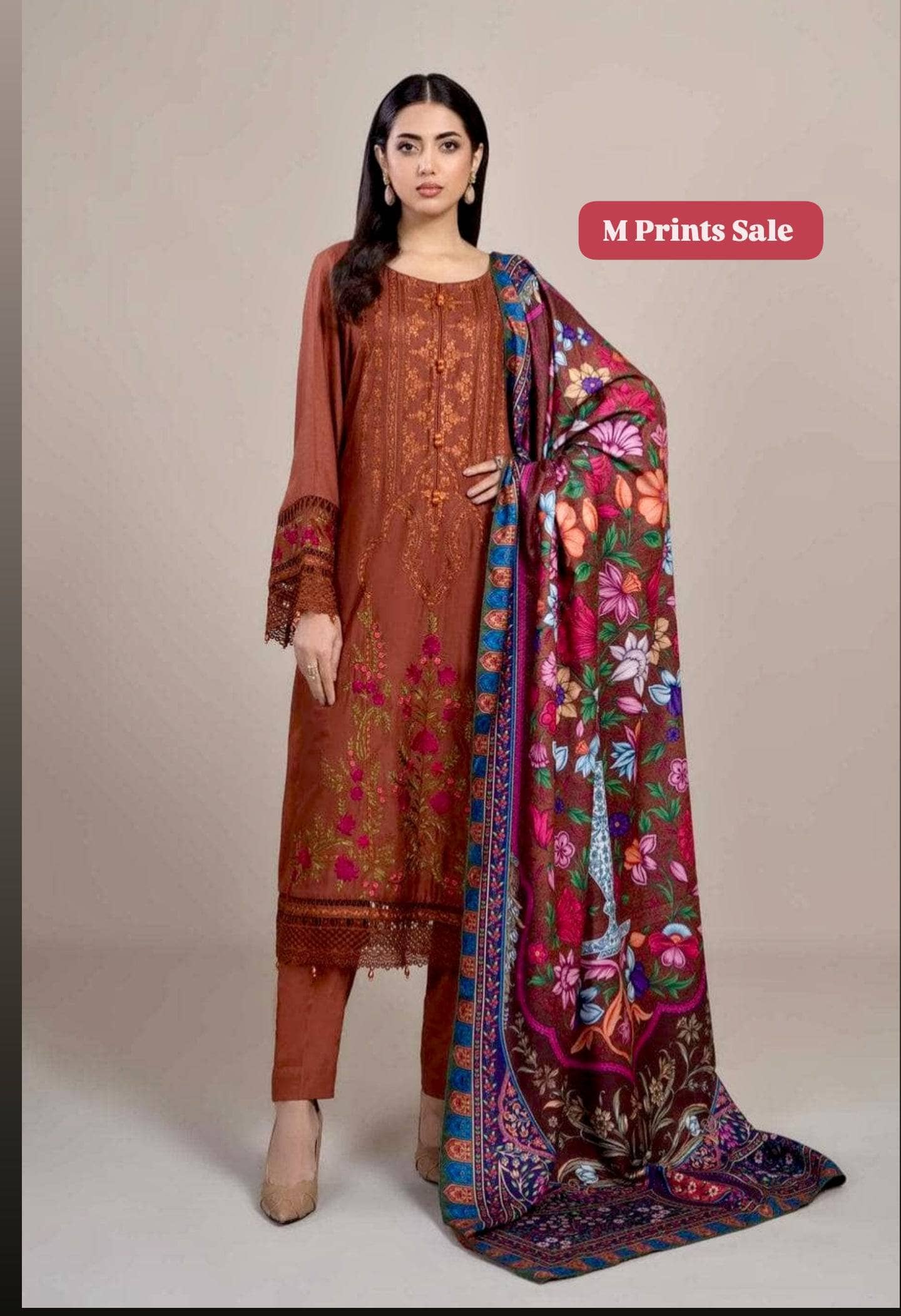 Look 2/Maria B M Prints Fall Edit/Vol 2/MPT-2004A/Shawl