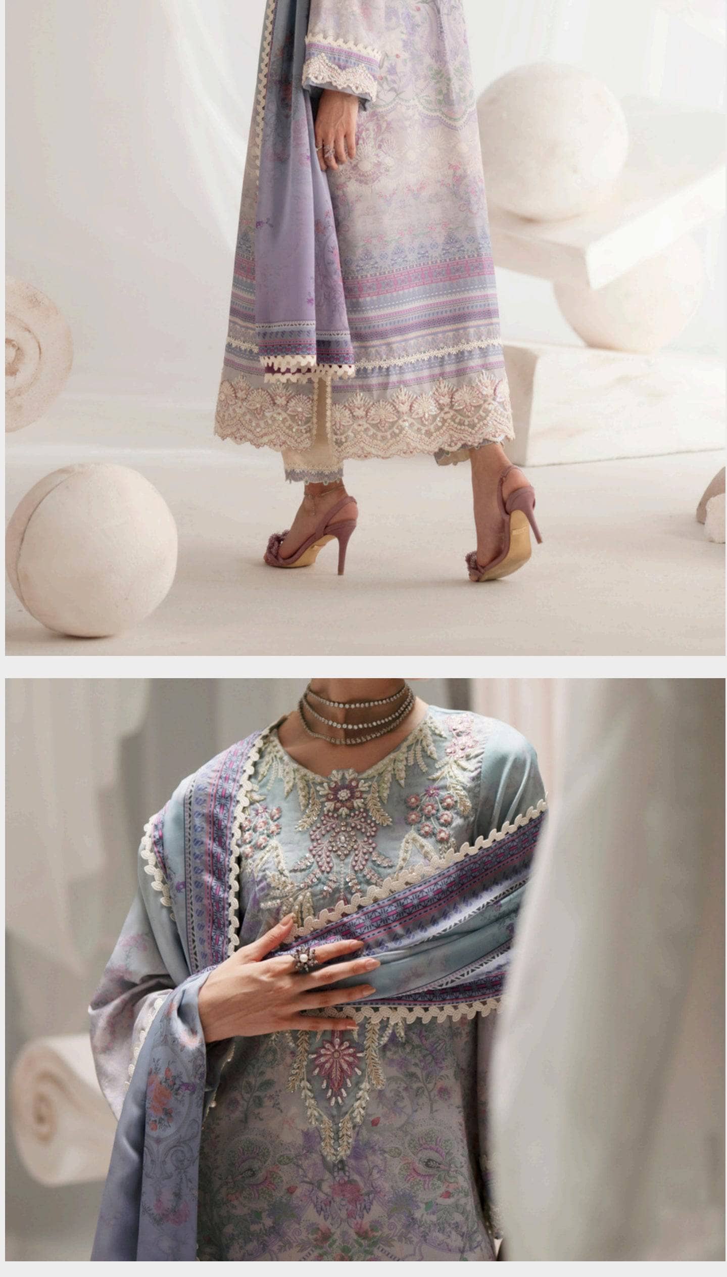 Ajr Couture Gardens of Whispers Silk Edit