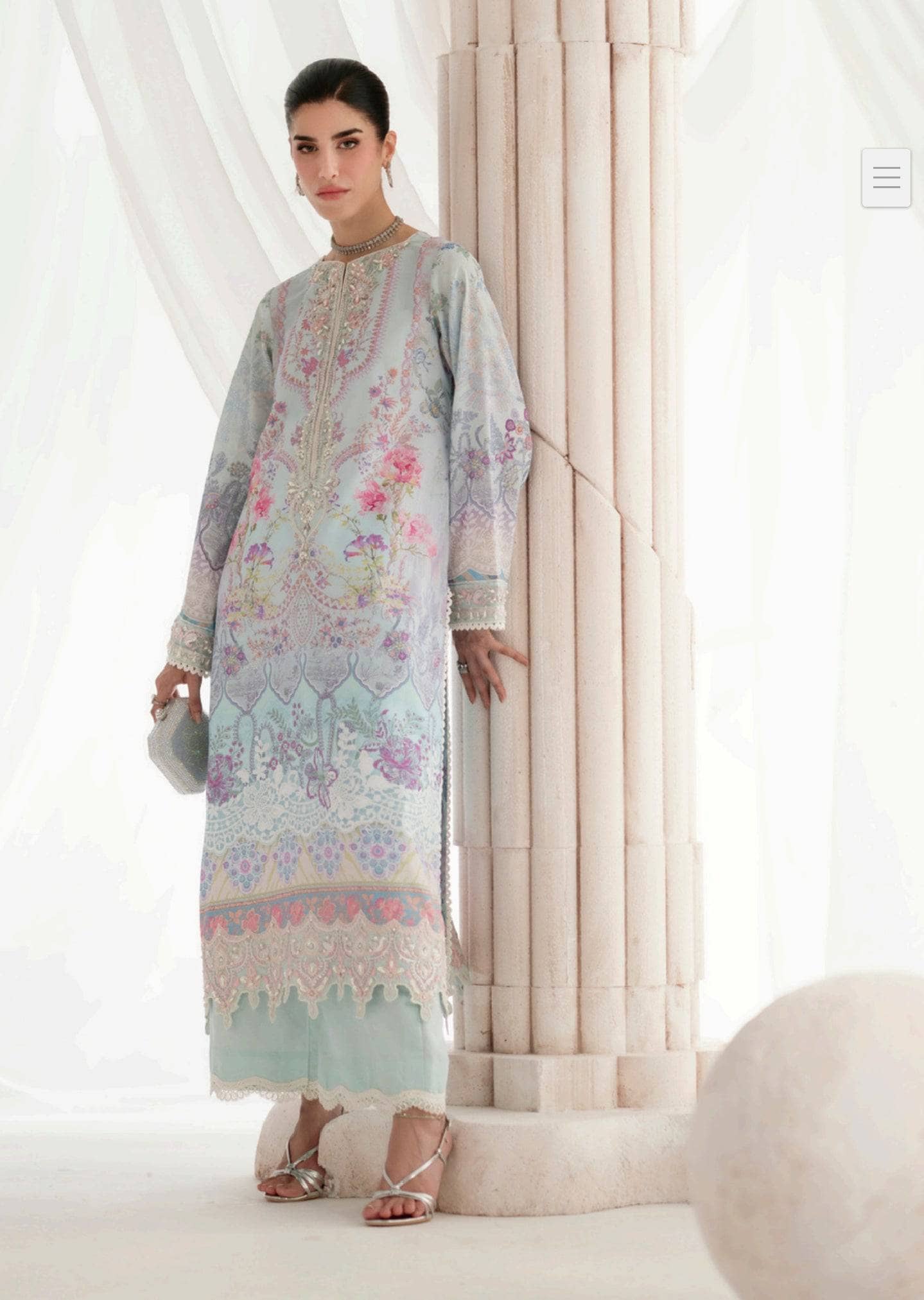 Ajr Couture Gardens of Whispers Silk Edit