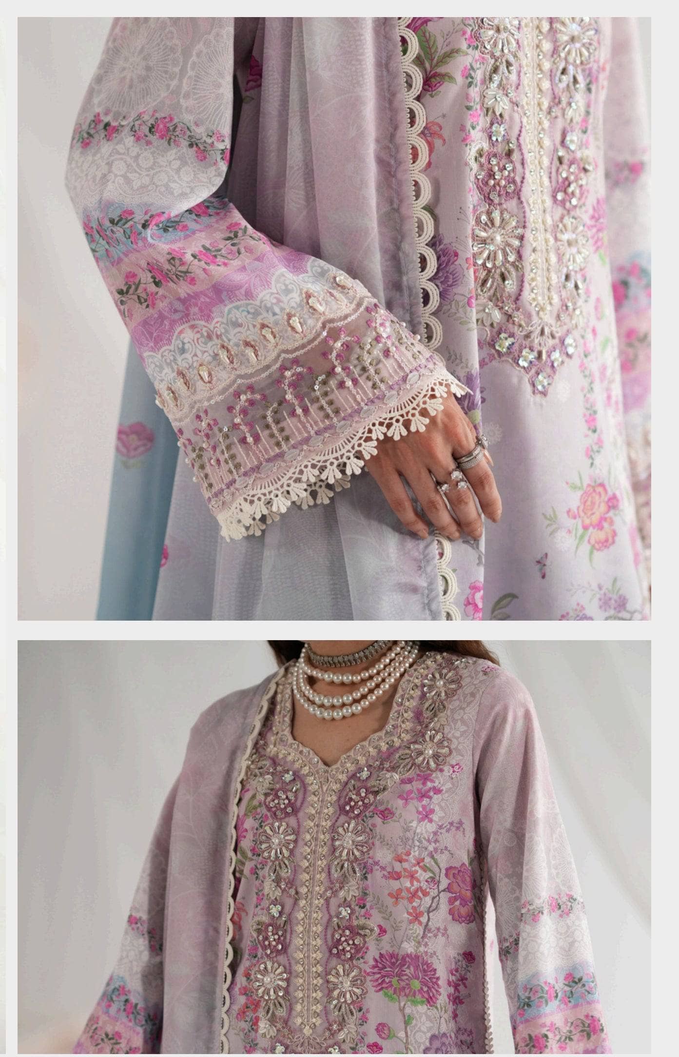 Ajr Couture Gardens of Whispers Silk Edit