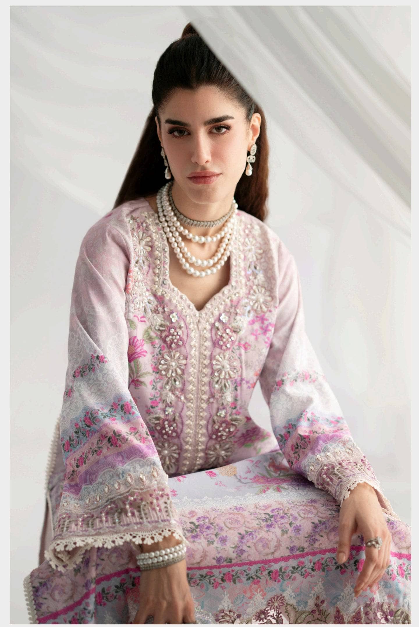 Ajr Couture Gardens of Whispers Silk Edit