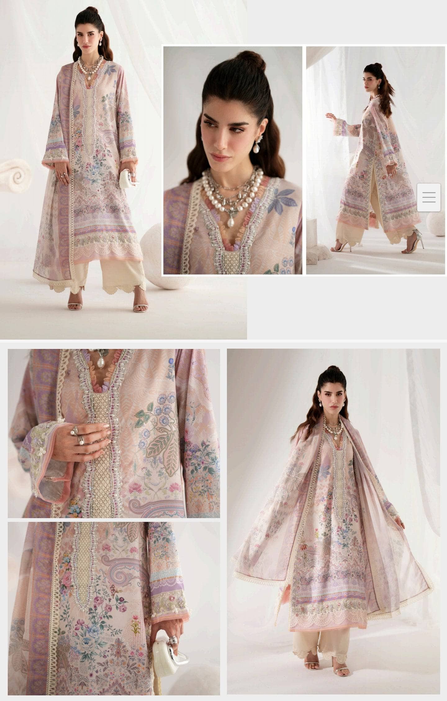 Ajr Couture Gardens of Whispers Silk Edit