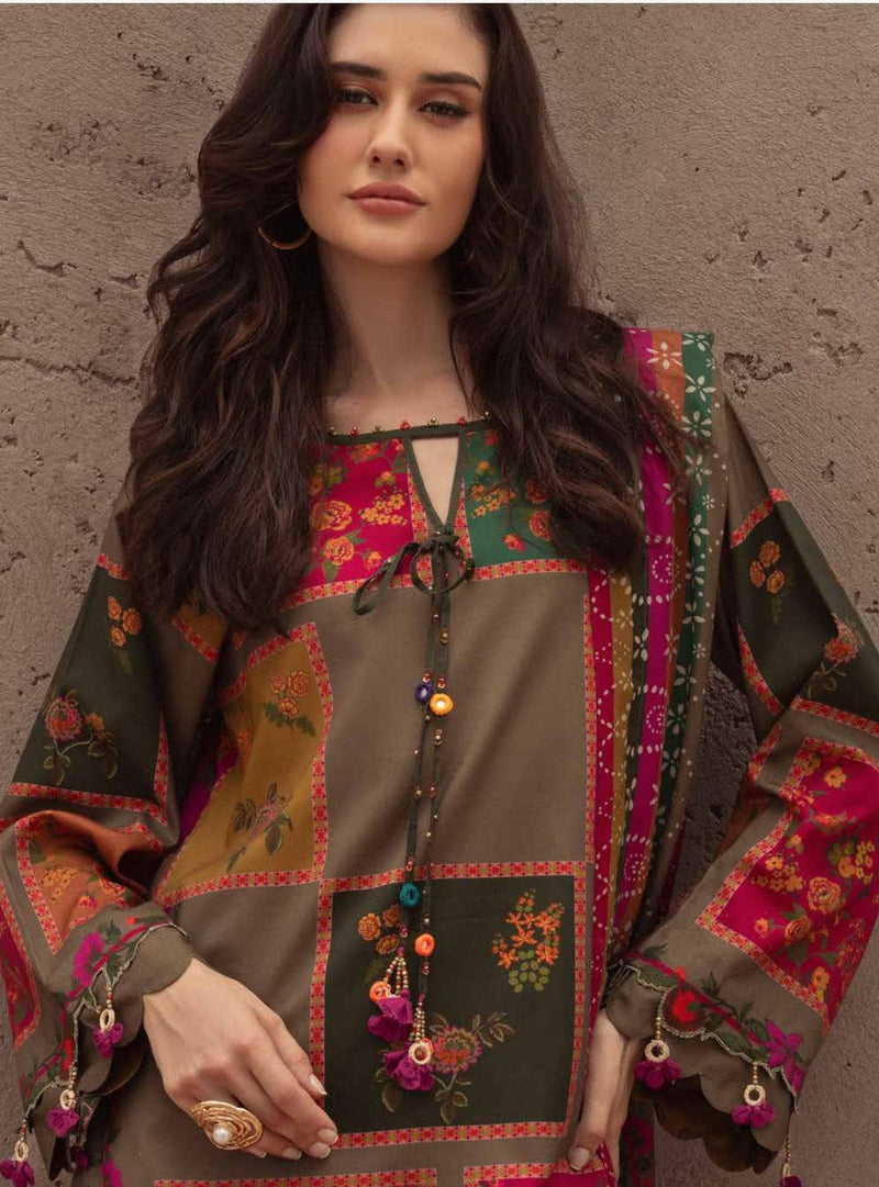 Charizma C Prints Fall Linen/CPW5-03