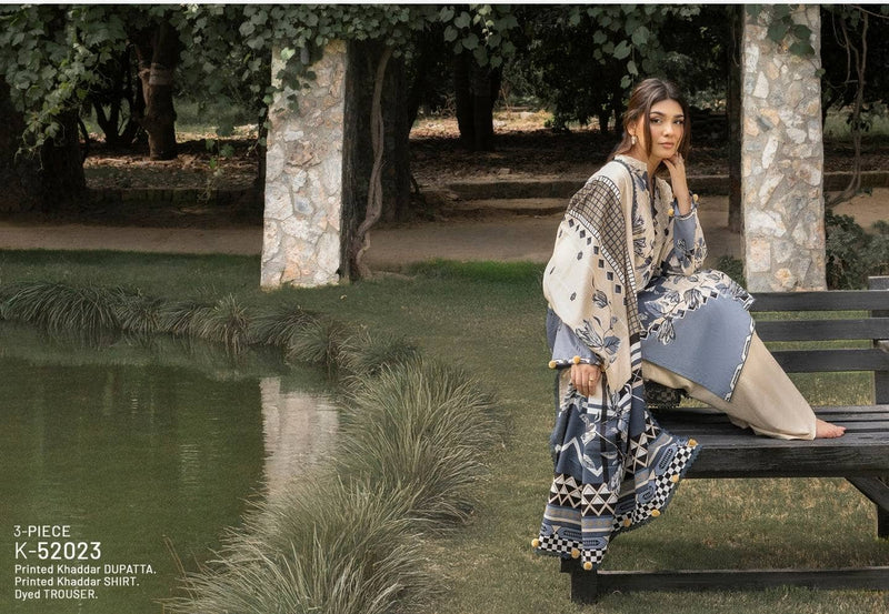 Gul Ahmed Winter Essentials 25/K52023