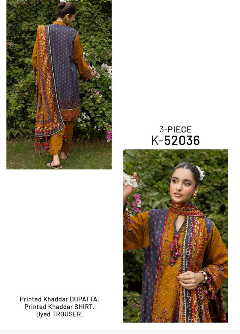 Gul Ahmed Winter Essentials 25/K52036