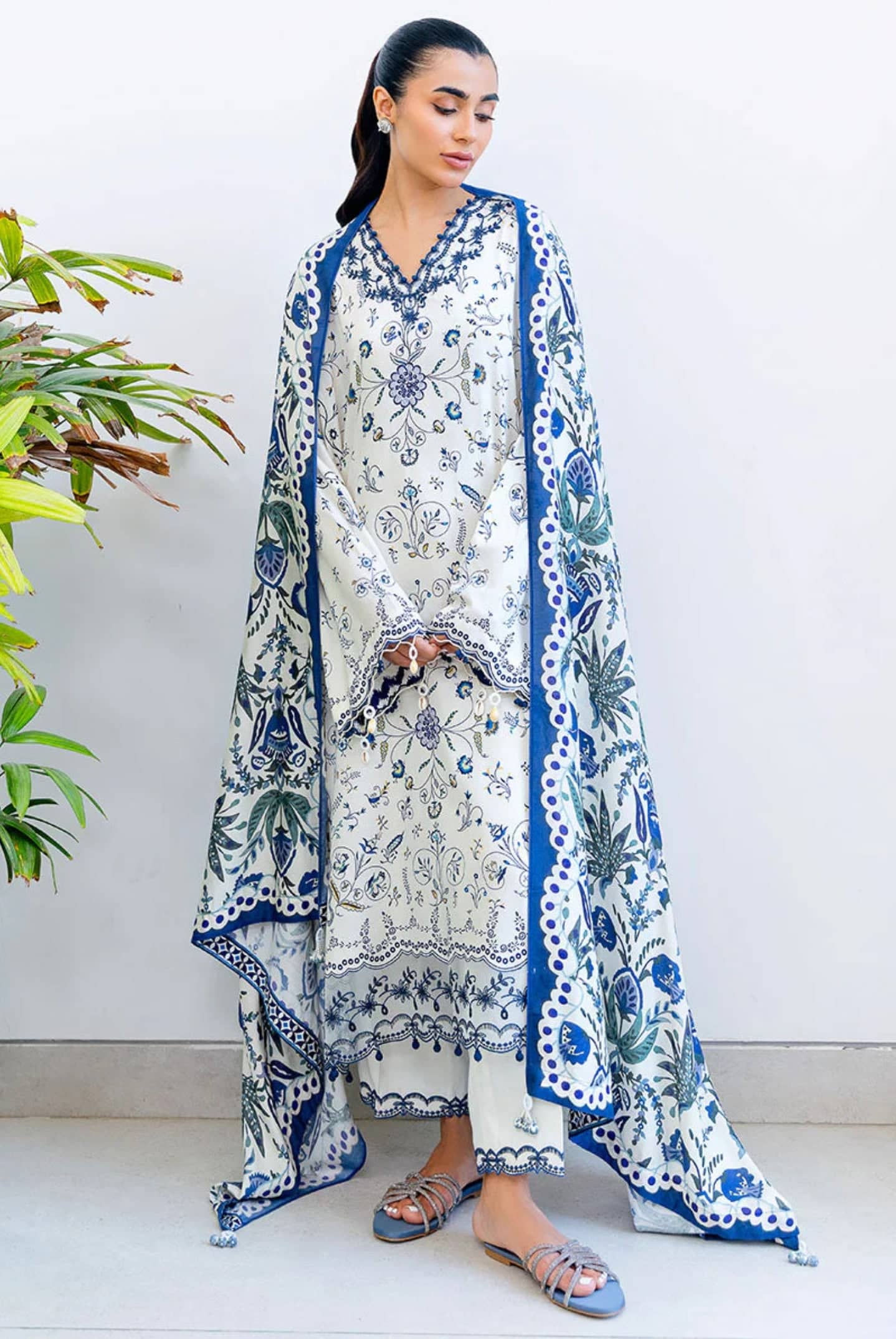 Cross Stitch Cotton Satin 25/Ivory Orchid/Ivory