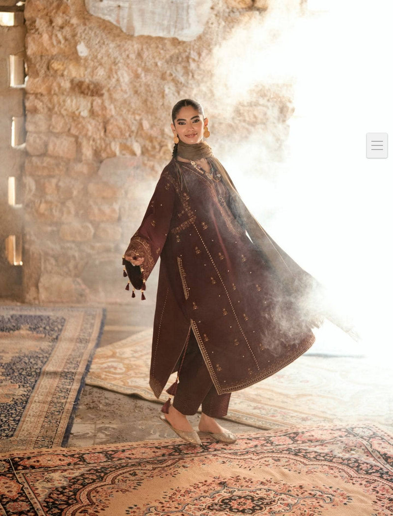 Gul Ahmed Luxe Winter/AP 52022/Pashmina Shawl