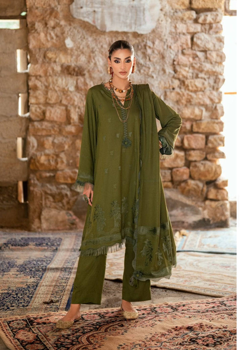 Gul Ahmed Luxe Winter/MJ 52030/Karandi Velvet Yarn Jacquard Shawl