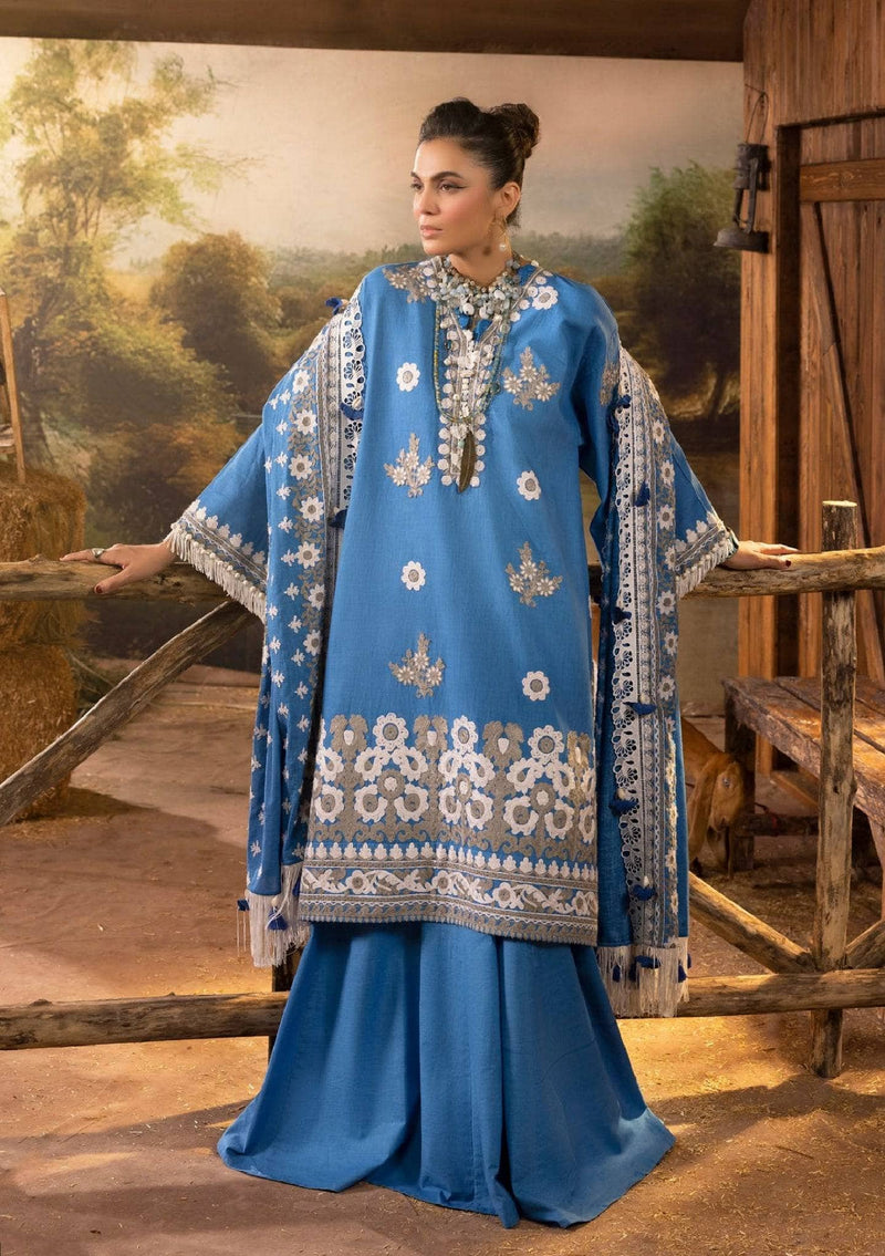 Gul Ahmed Rang E Khizam/K 52017/Embroideried Khaddar