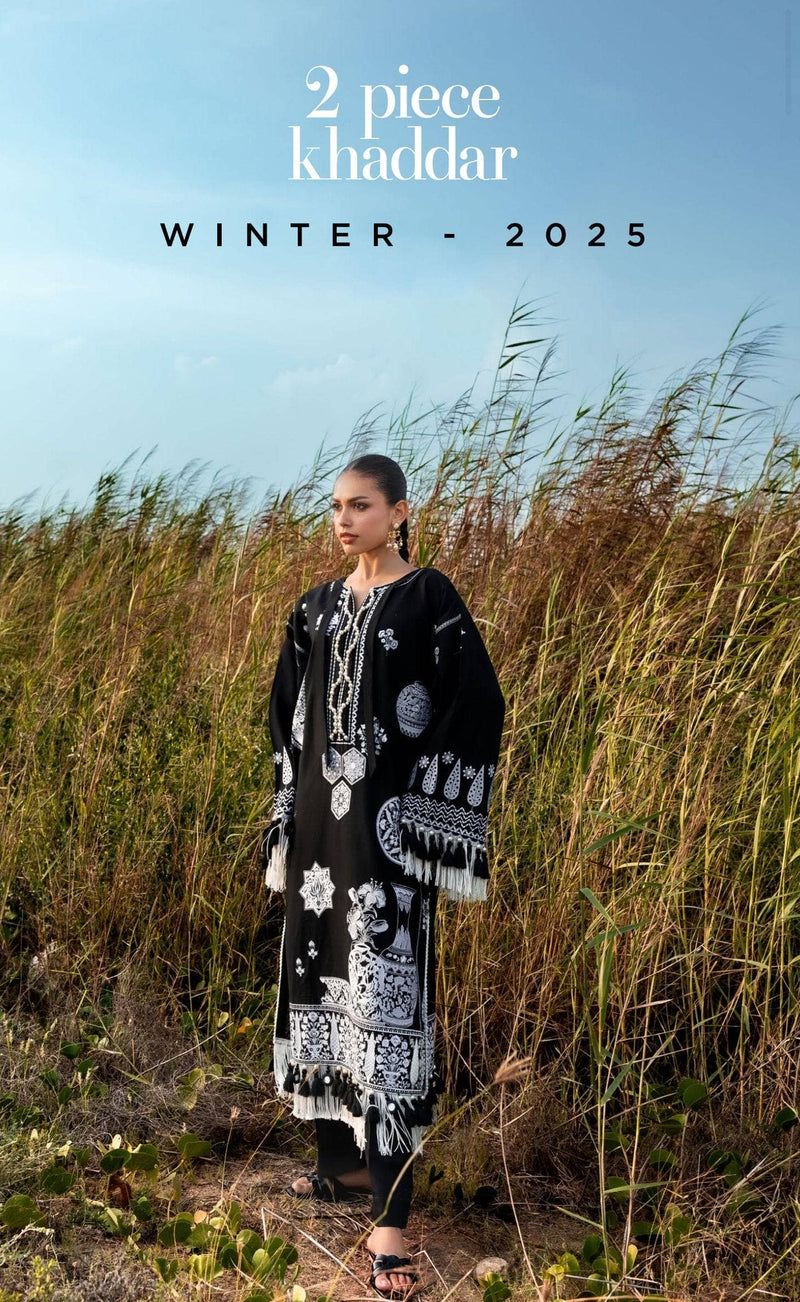 Gul Ahmed Winter Essentials/Casuals/TK 52003/Embroidered Khaddar