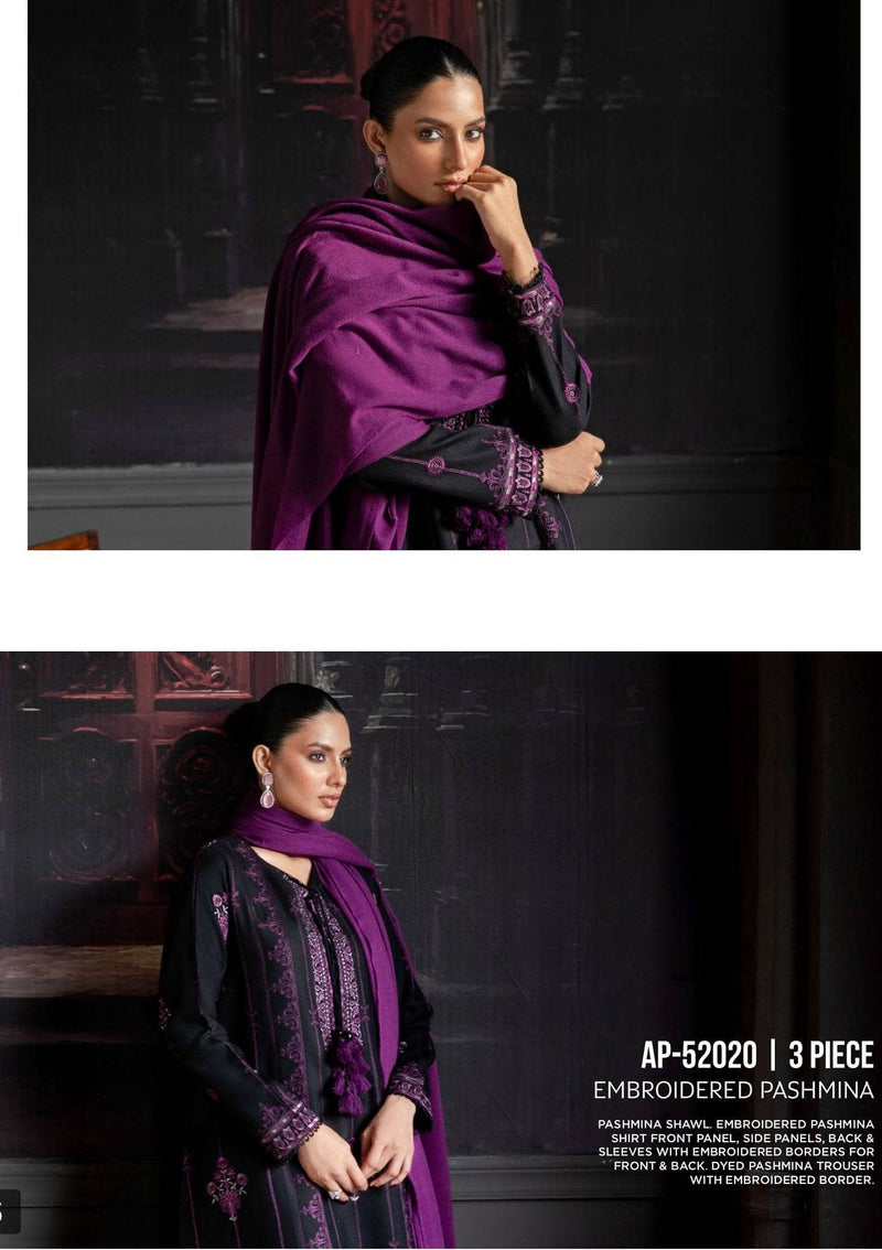 Gul Ahmed Heer Winter Luxury/AP 52020/Pashmina