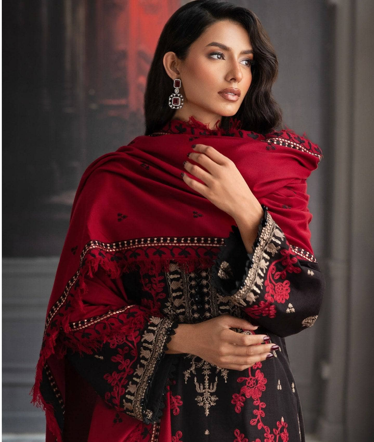 Gul Ahmed Heer Winter Luxury/AP 52013/Pashmina-Khaddar
