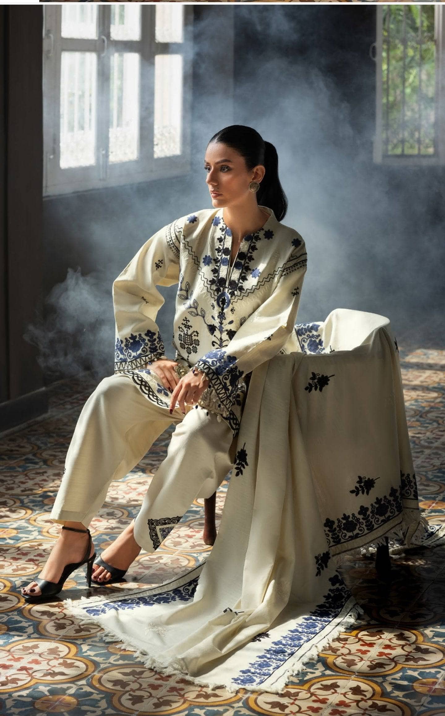 Gul Ahmed Heer Winter Luxury/K 52011/Khaddar