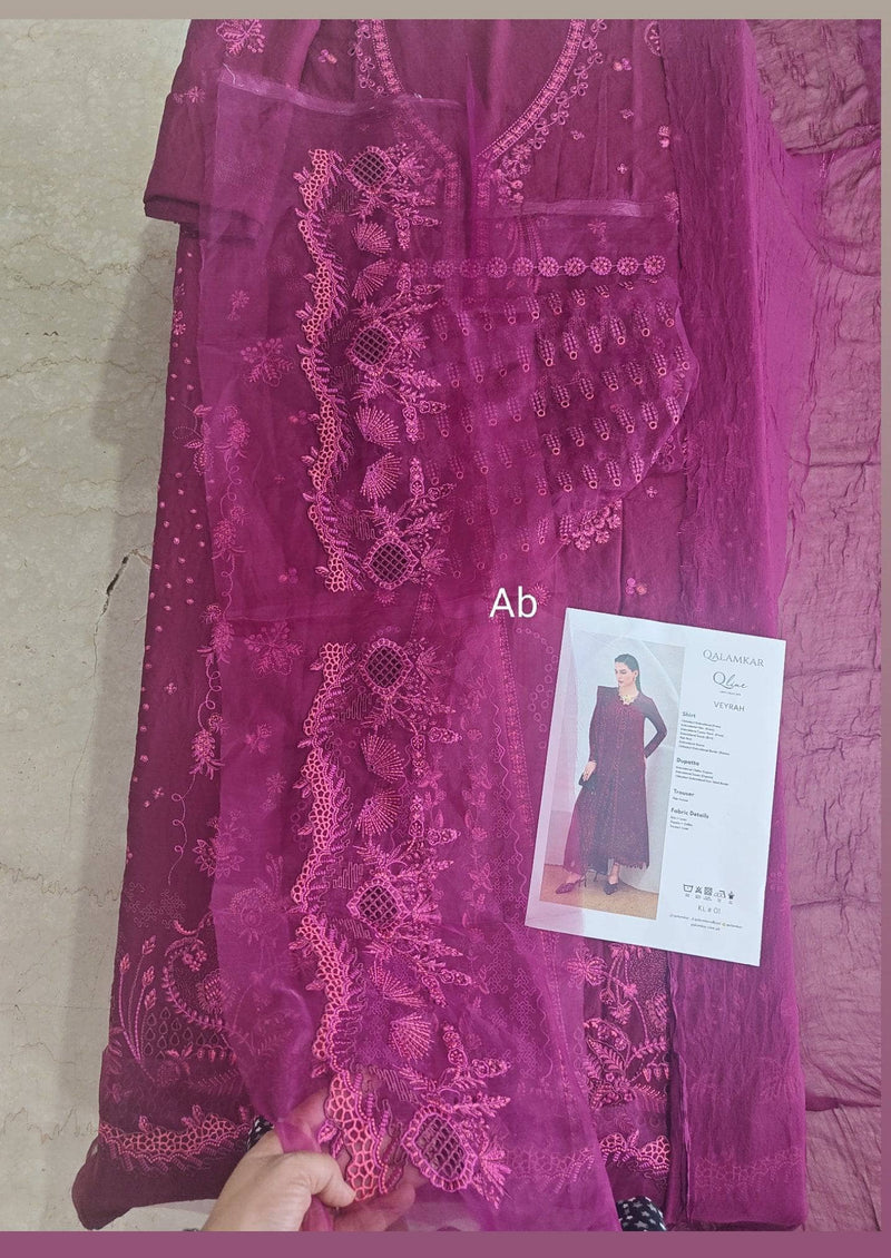 Open Pic/Qalamkar Q Line Linen 25/Veyrah/KL 01