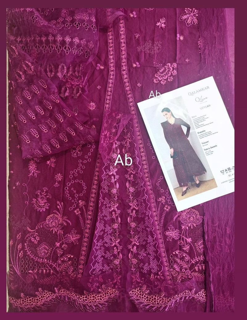 Open Pic/Qalamkar Q Line Linen 25/Veyrah/KL 01