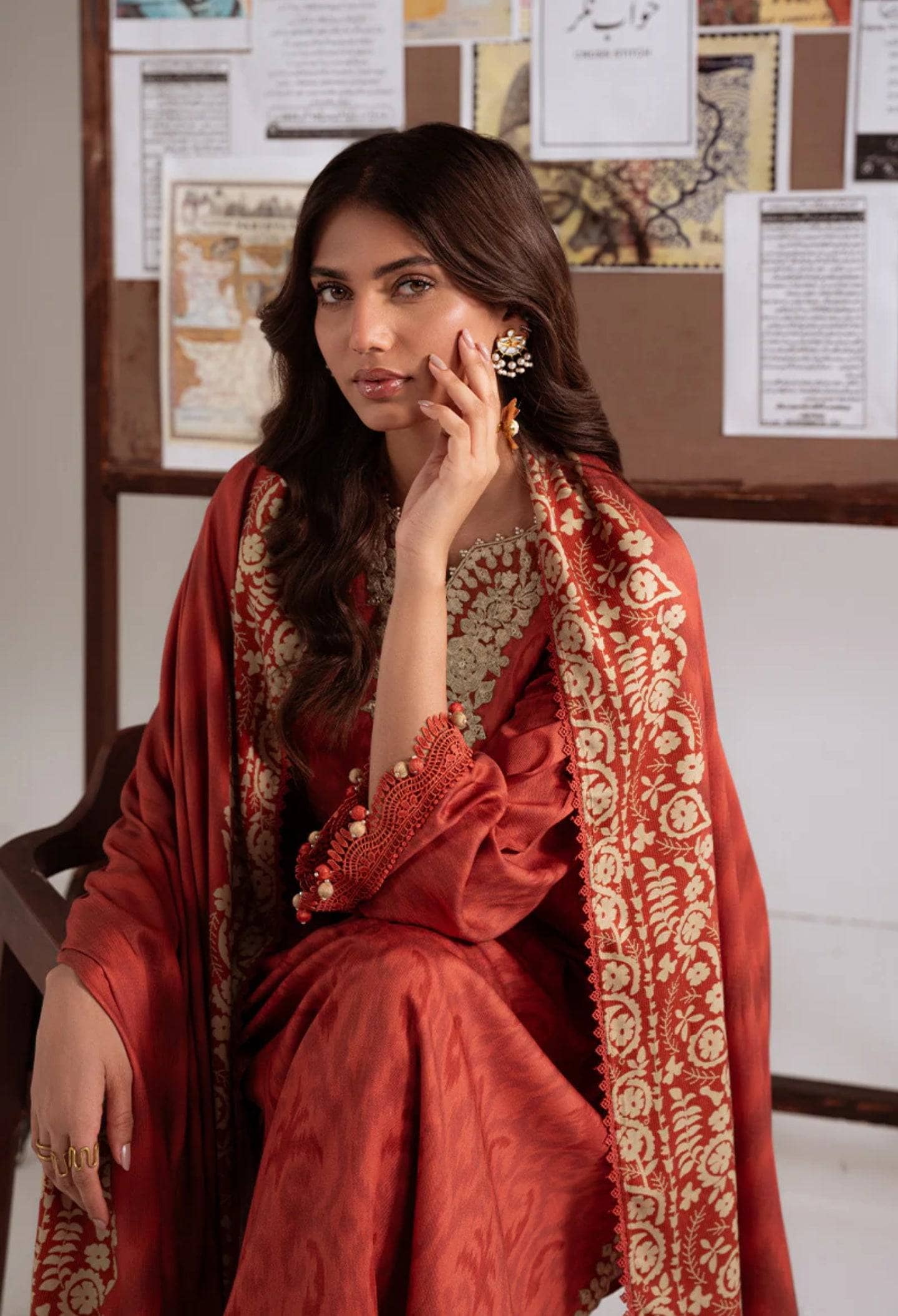 Cross Stitch Marina/Rustic Aura/Rust