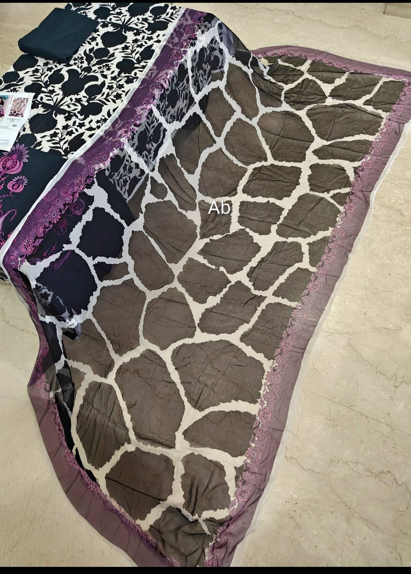 Open Pic/Maria B M Prints 25/4B/Black