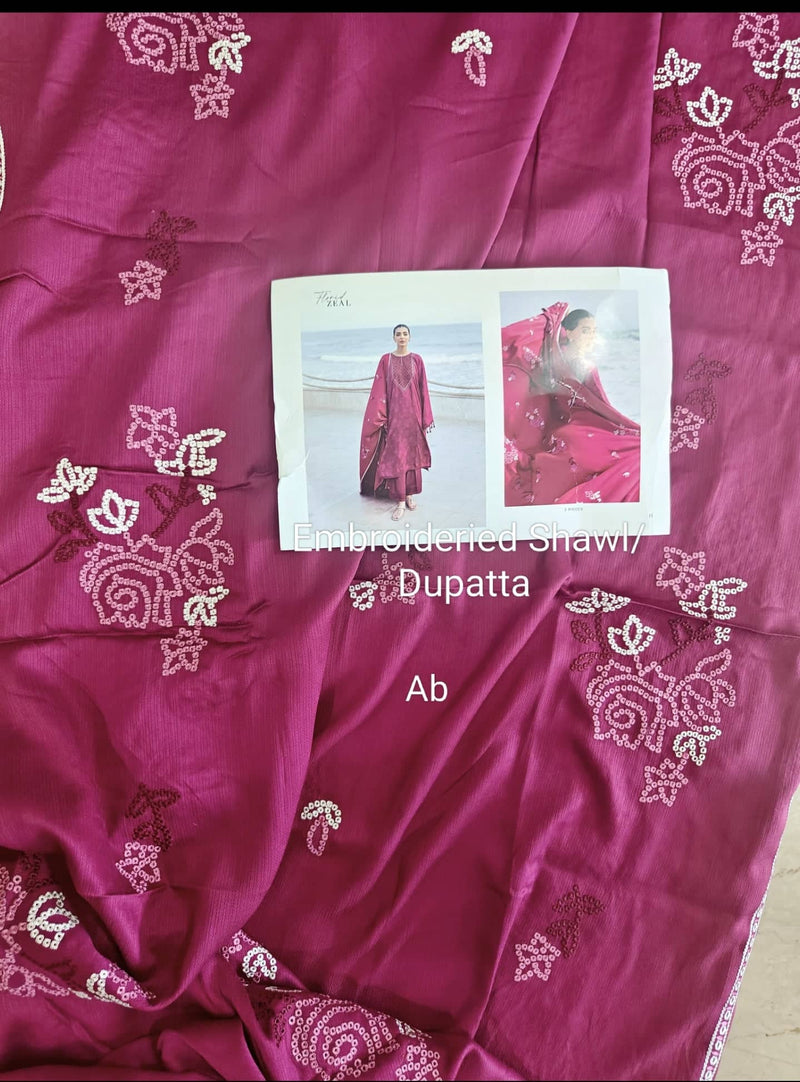 Open Pic/Cross Stitch Cotton Satin 25/Florid Zeal