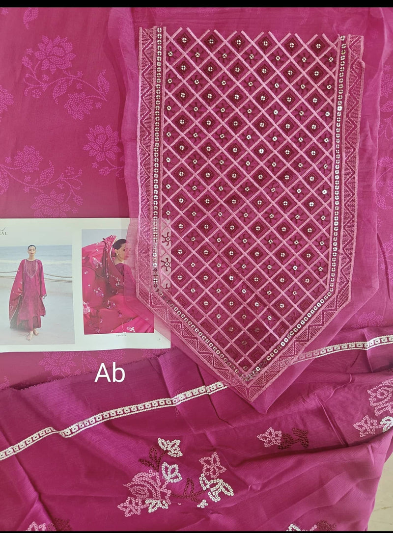 Open Pic/Cross Stitch Cotton Satin 25/Florid Zeal