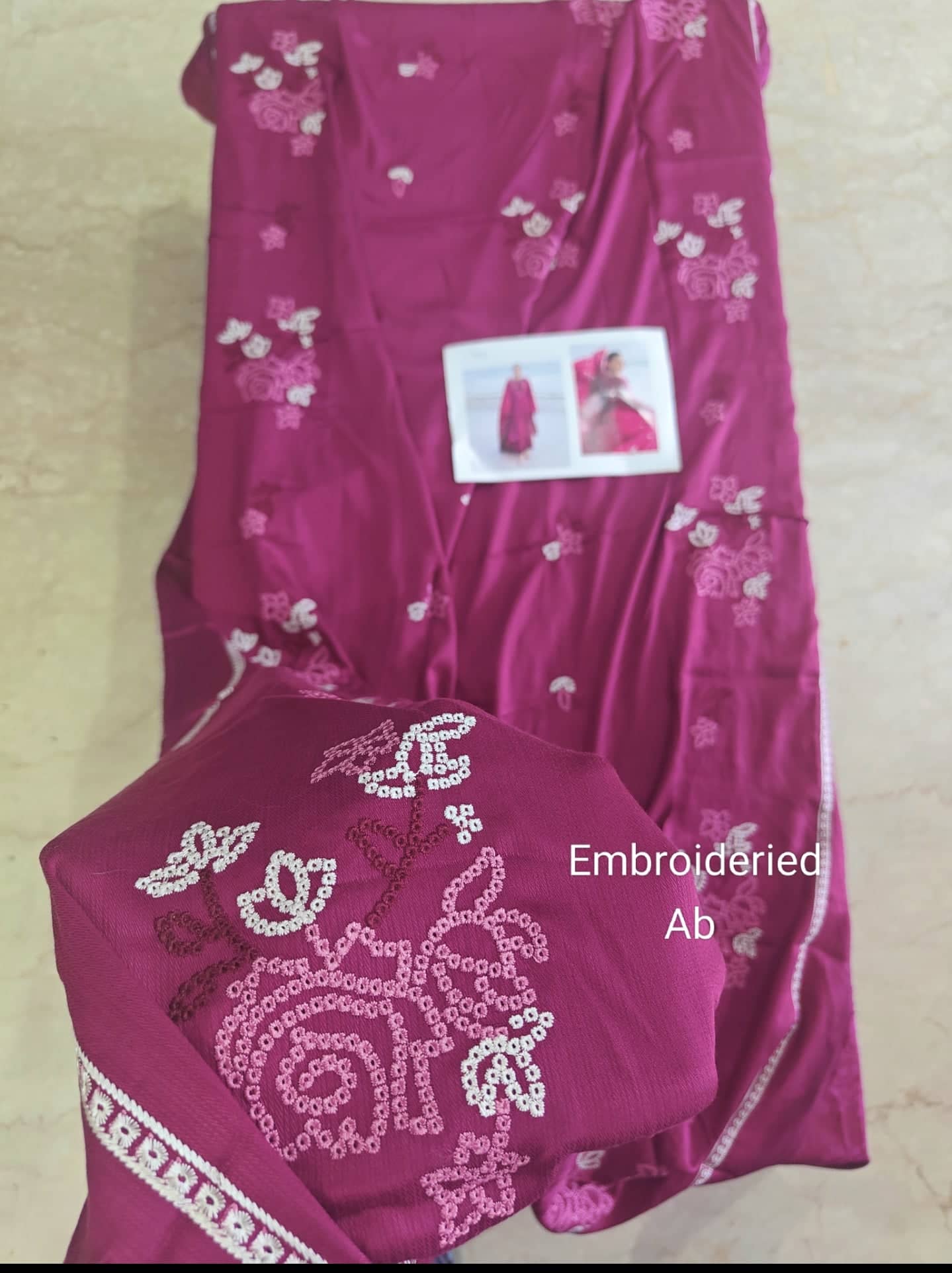 Open Pic/Cross Stitch Cotton Satin 25/Florid Zeal