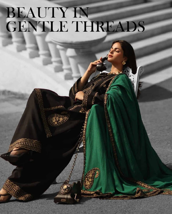 img_charizma_leather_peach_velvet_shawl_awwal_boutique