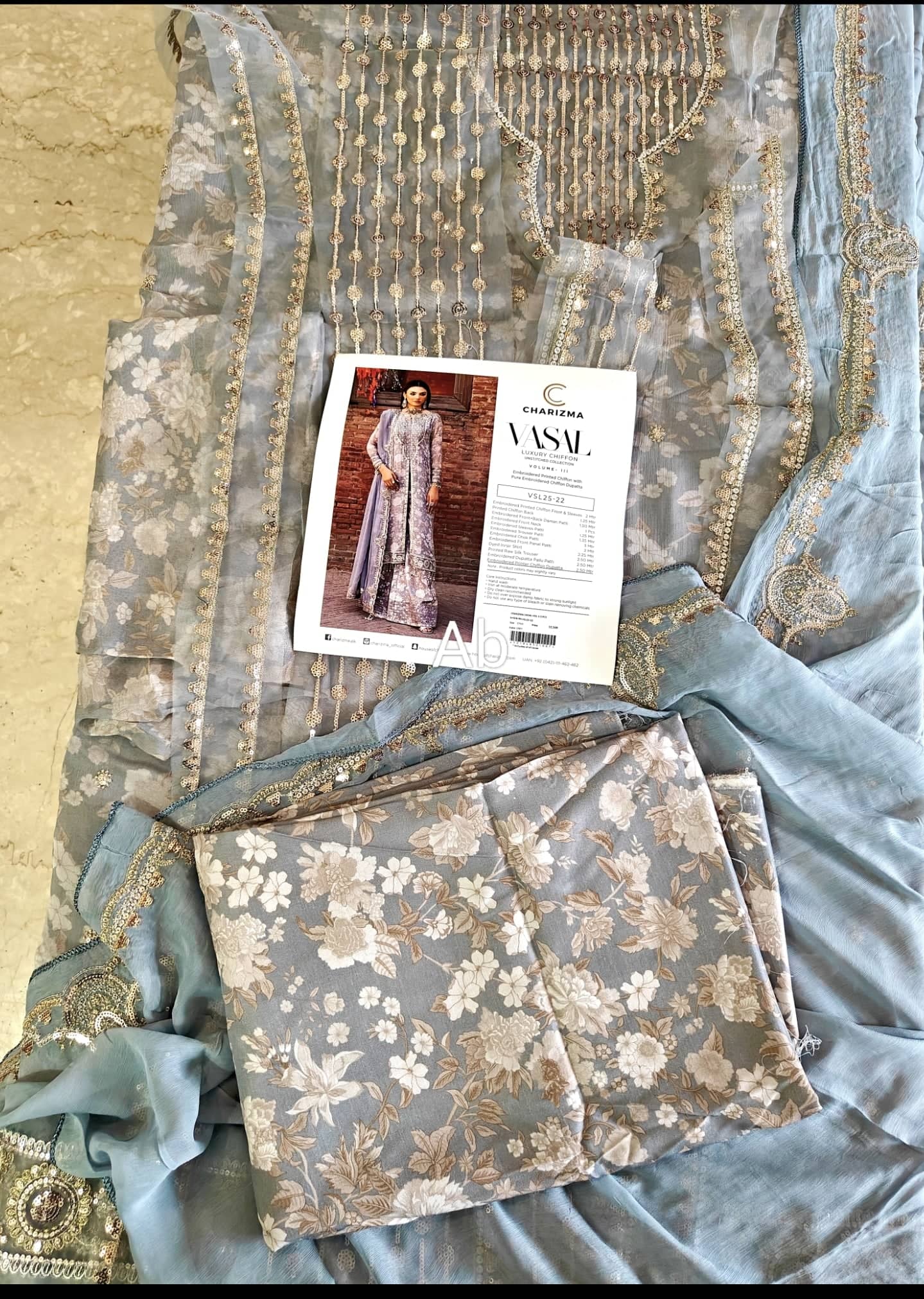 Open Pics/Charizma Vasal Chiffon 25/Vol 3/VSL25-22