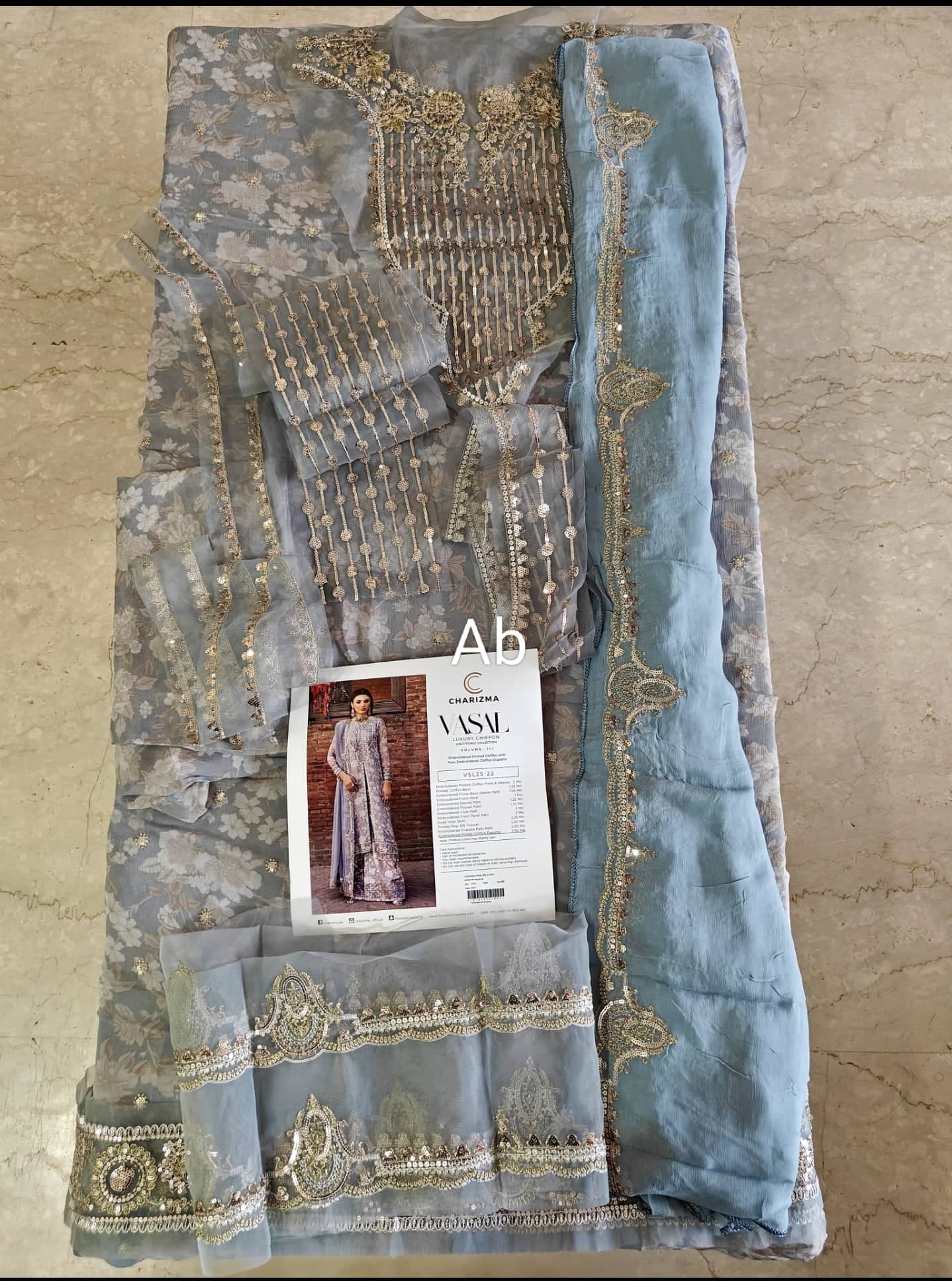 Open Pics/Charizma Vasal Chiffon 25/Vol 3/VSL25-22