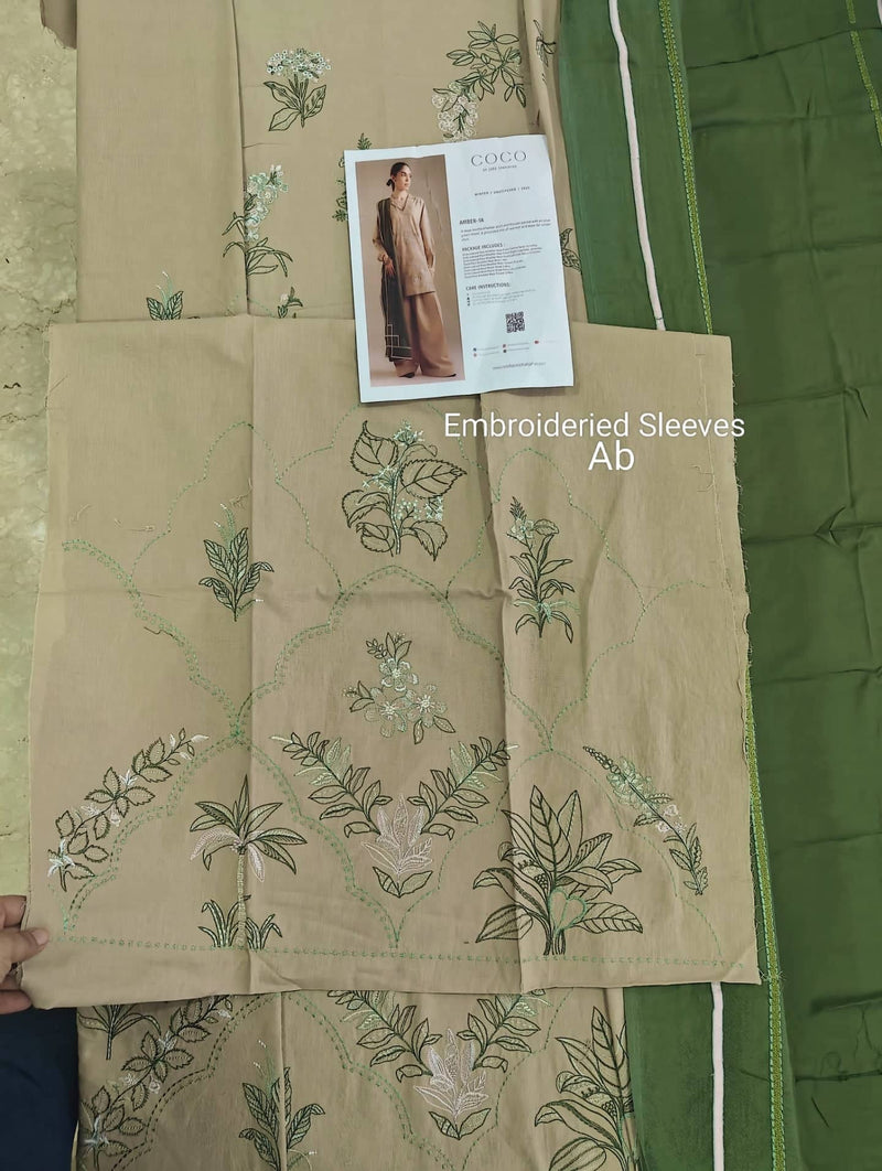 Open Pic/Coco by Zara Shahjahan Winter 25/Amber - 1A