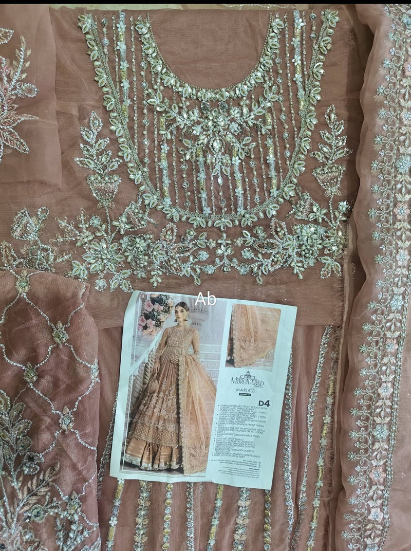 Open Pic/Maria B Mbroidered/Ash Pink/BD 2804