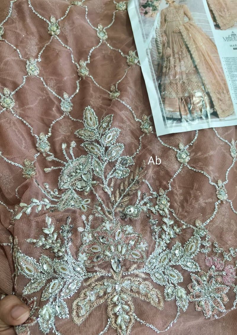 Open Pic/Maria B Mbroidered/Ash Pink/BD 2804