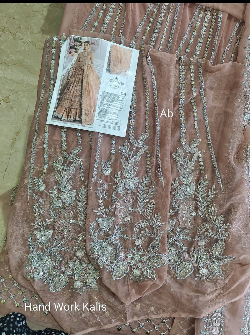 Open Pic/Maria B Mbroidered/Ash Pink/BD 2804