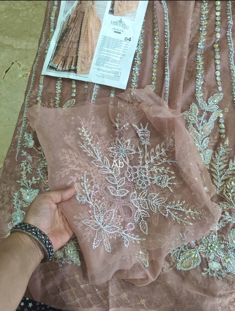 Open Pic/Maria B Mbroidered/Ash Pink/BD 2804