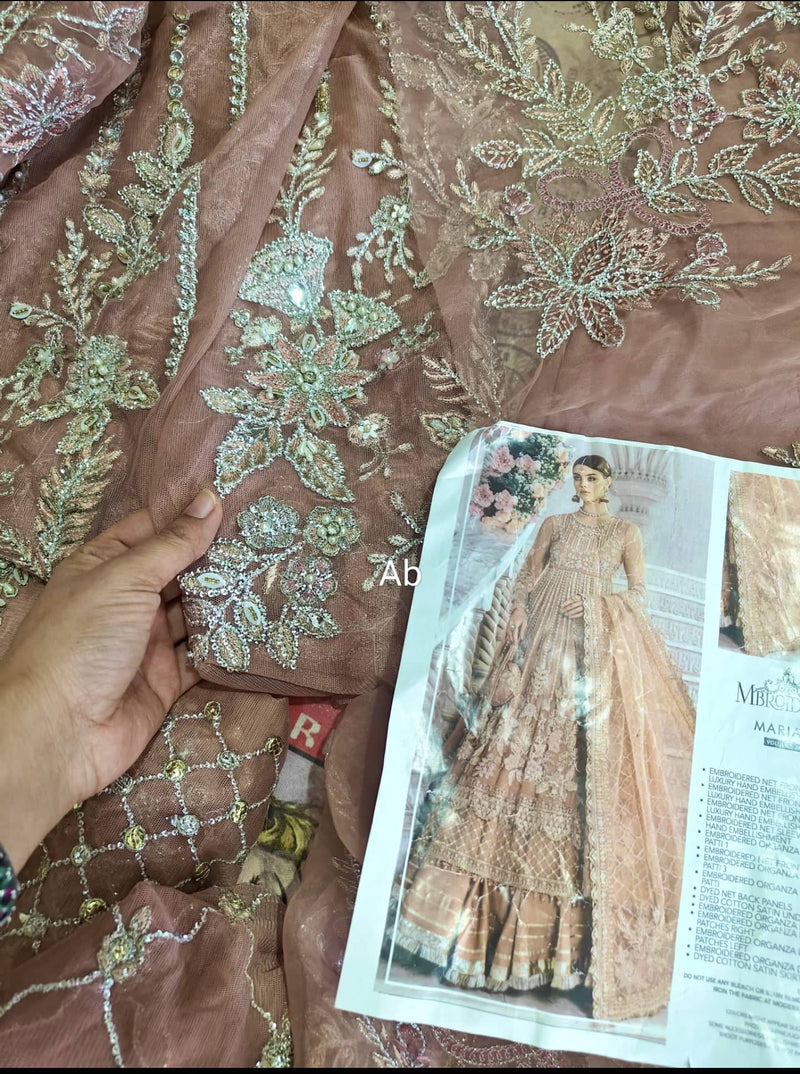 Open Pic/Maria B Mbroidered/Ash Pink/BD 2804