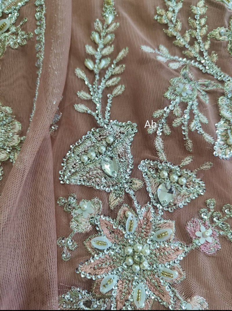 Open Pic/Maria B Mbroidered/Ash Pink/BD 2804