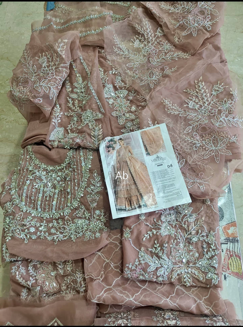 Open Pic/Maria B Mbroidered/Ash Pink/BD 2804