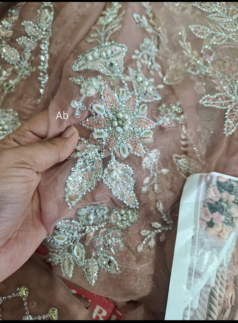 Open Pic/Maria B Mbroidered/Ash Pink/BD 2804