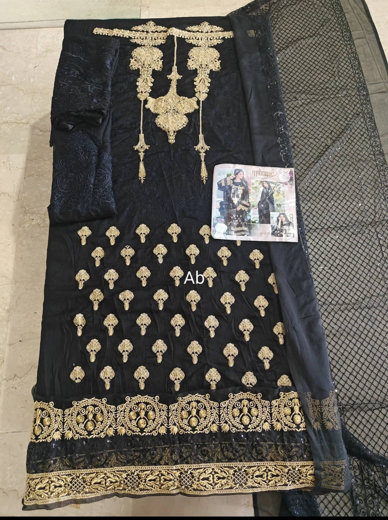 Open Pic\Mahmir Chiffon Collection By Tajnoor