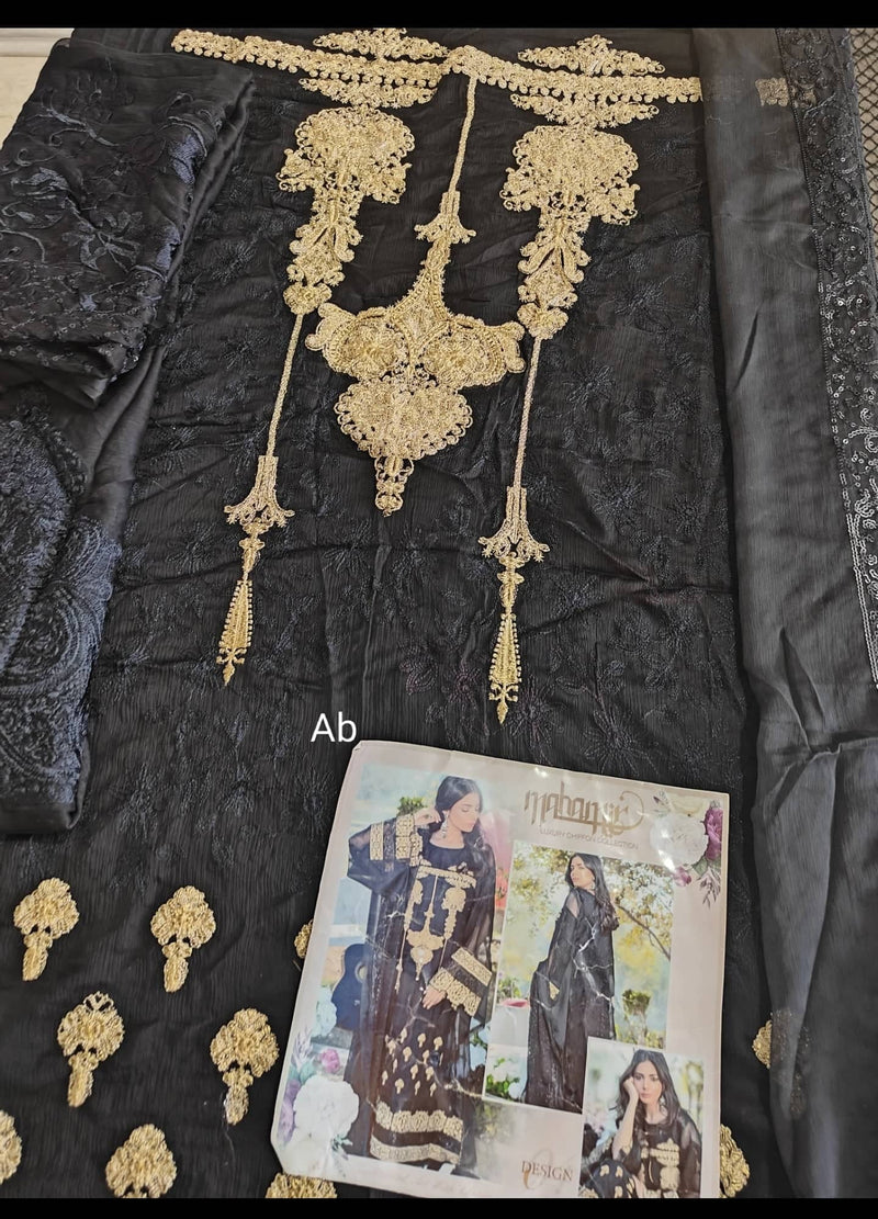 Open Pic\Mahmir Chiffon Collection By Tajnoor