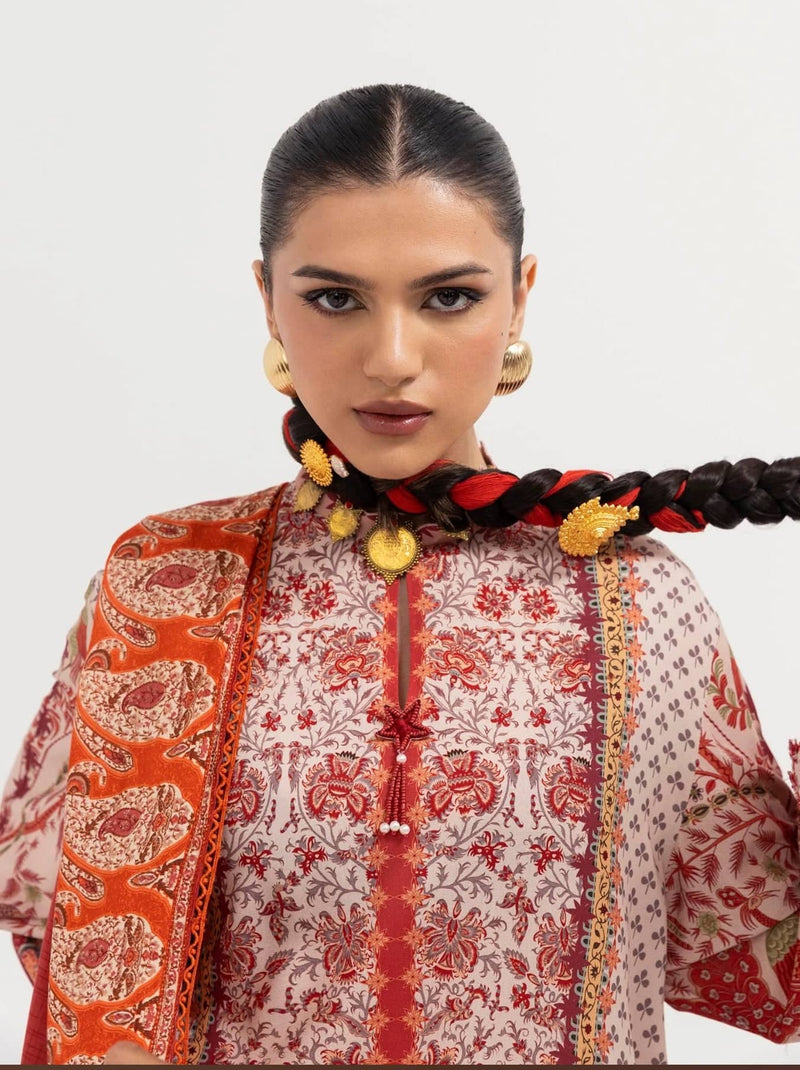 Sana Safinaz Mahay Winter 25/Linen Suit/3 A