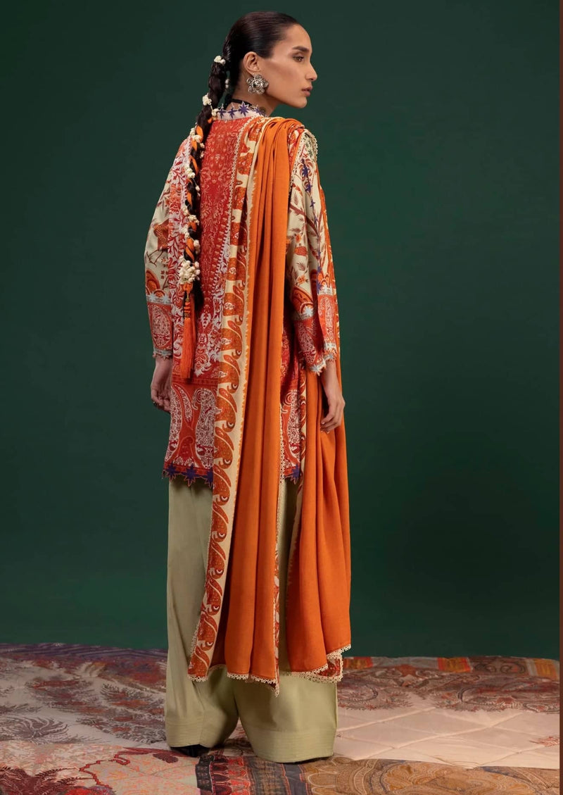 Sana Safinaz Mahay Winter 25/Linen Suit/3 B