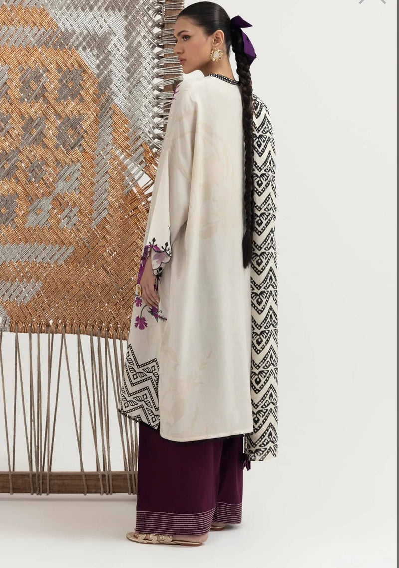 Sana Safinaz Mahay Winter 25/Linen Suit/4B