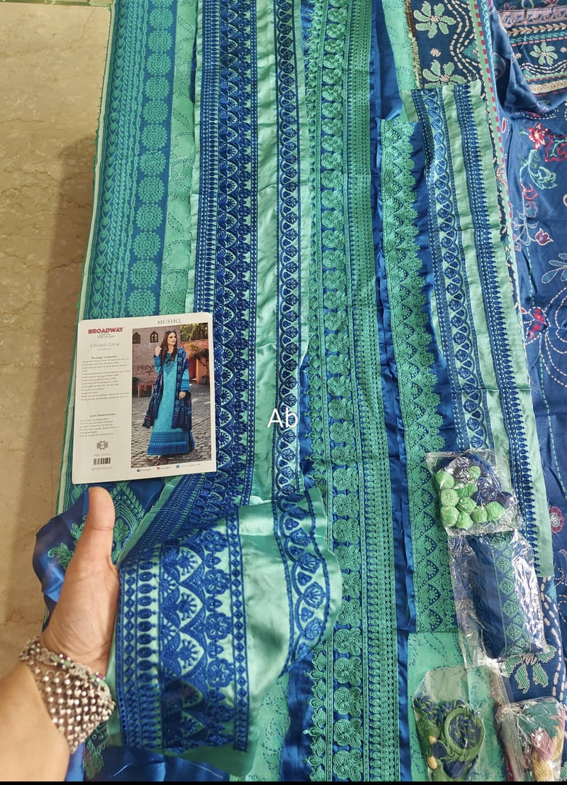 Open Pic/Mushq Broadway 25/Chianti Glow/Aqua