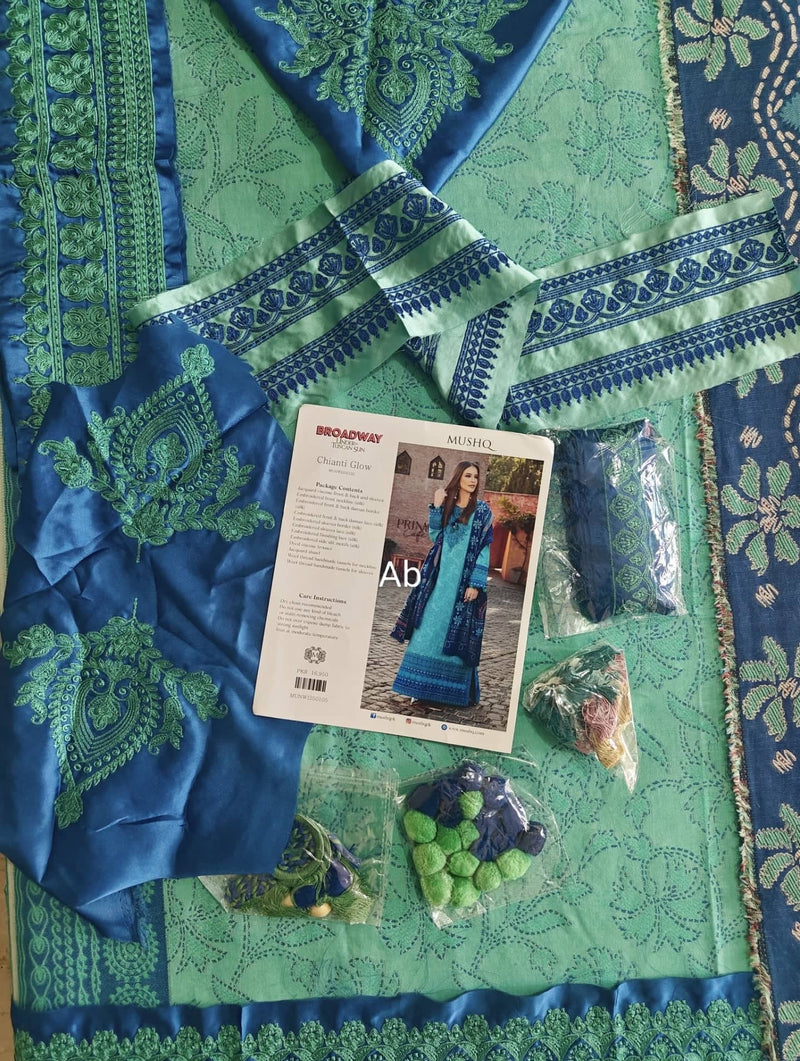 Open Pic/Mushq Broadway 25/Chianti Glow/Aqua